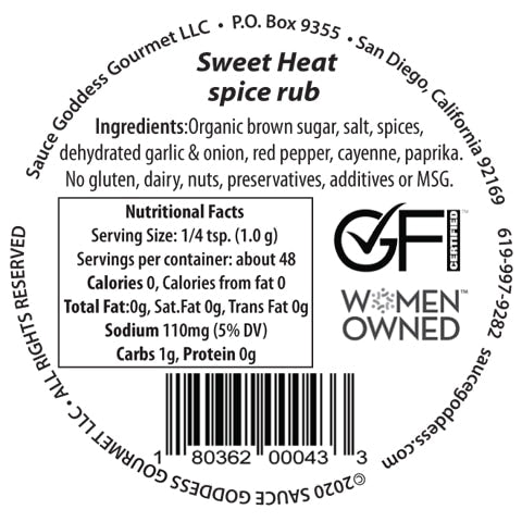 Bbq Sweet Heat Spice Rub