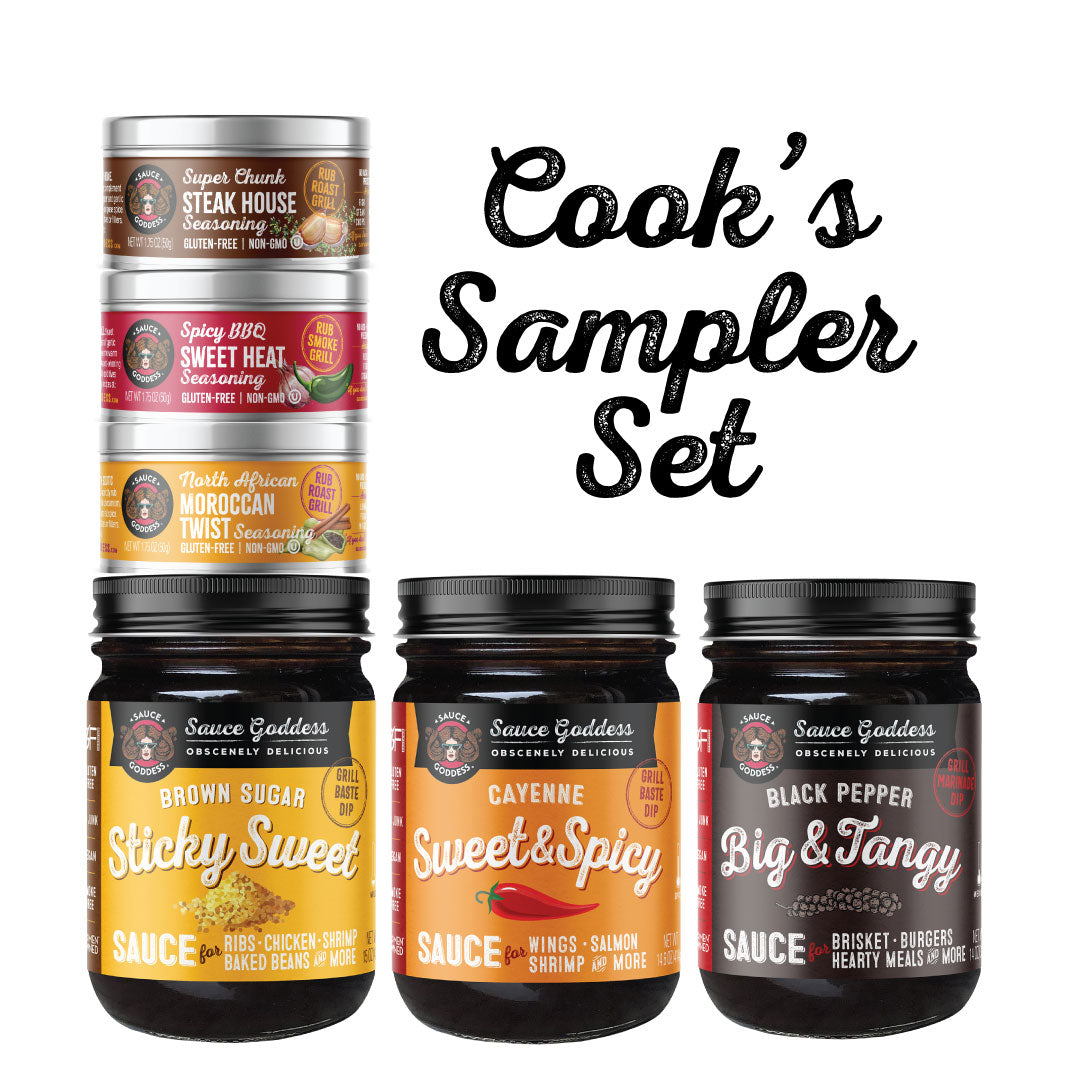Sauce Goddess-Cook's Sampler Set-