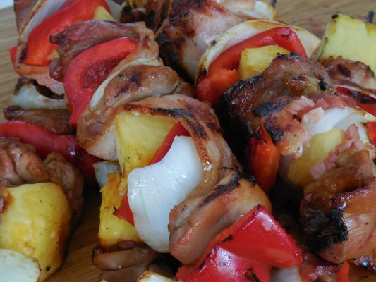 Hawaiian Bacon skewers