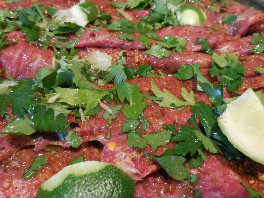 Carne Asada ready to grill