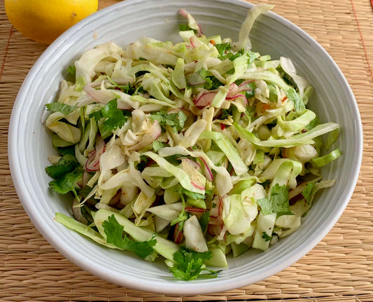 bowl of mexican slaw