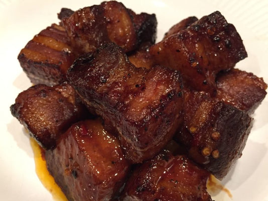 Slow Cooked BBQ Pork Belly-Sauce Goddess
