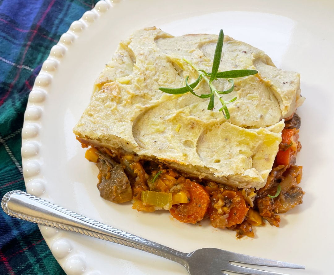 plate of shepards pie