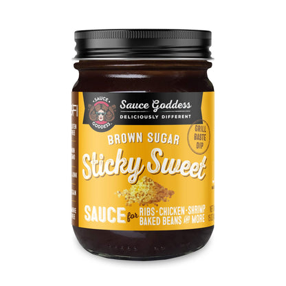 Jar of Sticky Sweet sauce