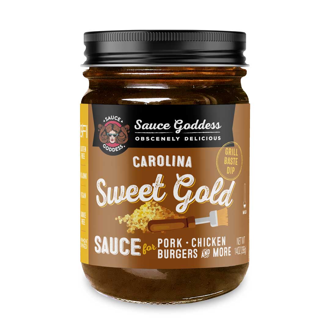 Carolina Sweet Gold Barbecue Sauce jar